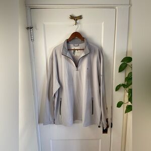 NWT Golf Linksoul Men’s 525 Lightweight 1/4 Zip Gray XXL